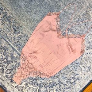 Intimately Free People Lace Cami Bodysuit